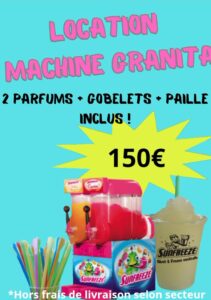 Location Machine Granita