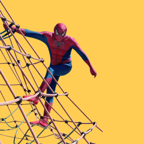 Mascotte Spiderman