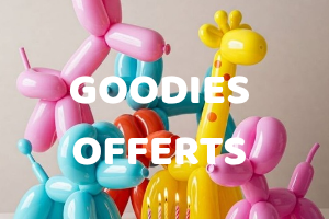 Machine à bulles / Ballon sculpture / Pochette surprise